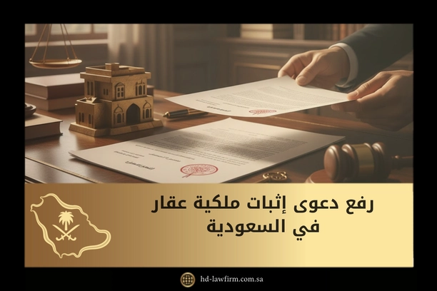 رفع دعوى إثبات ملكية عقار في السعودية