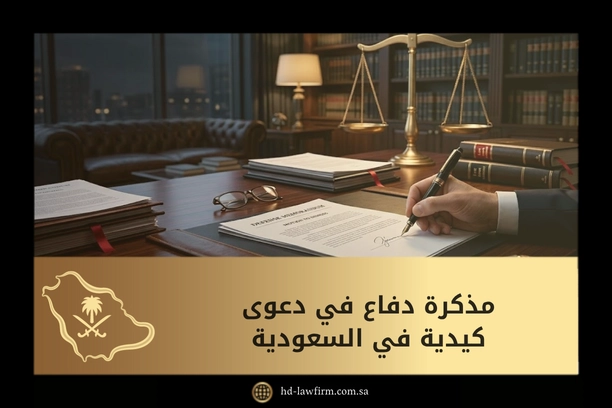 مذكرة دفاع في دعوى كيدية في السعودية