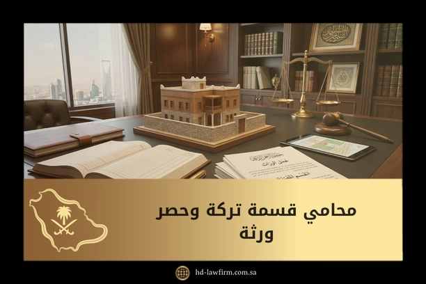 محامي قسمة تركة وحصر ورثة في السعودية