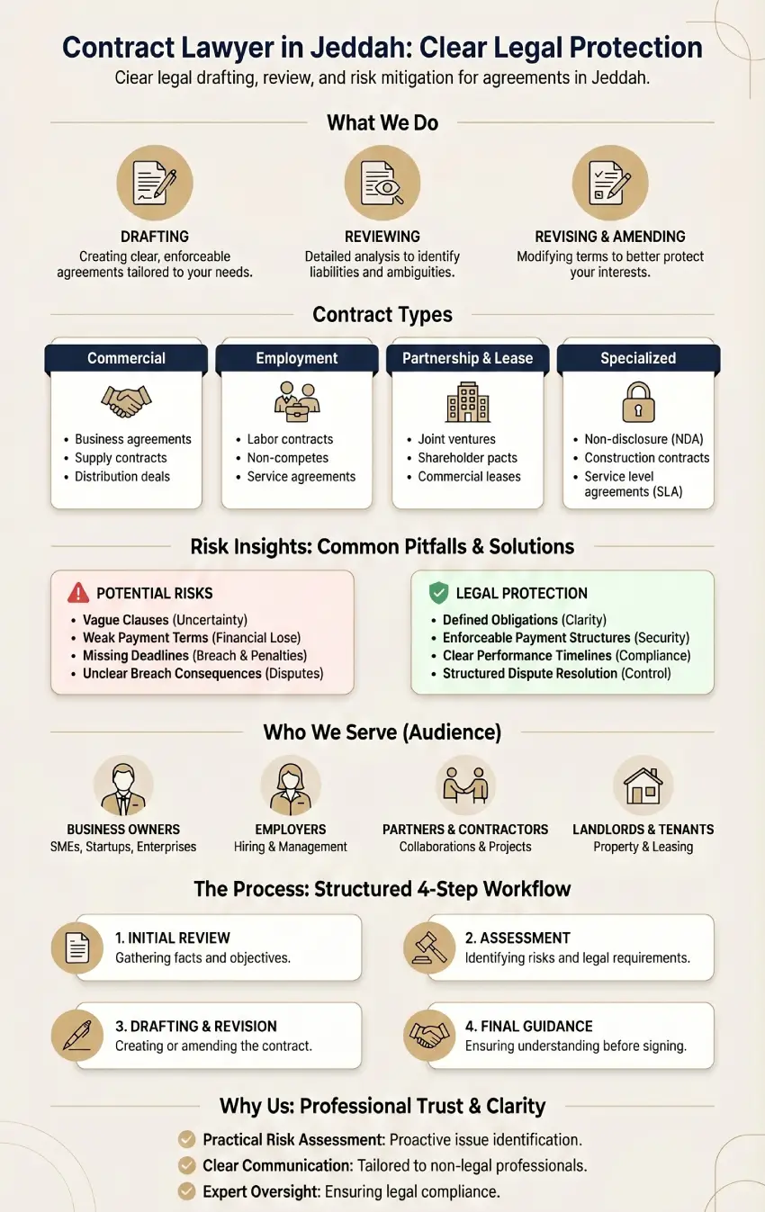 Contract Lawyer in Jeddah