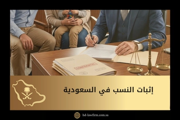 محامي إثبات نسب في السعودية: الشروط والإجراءات والوثائق المطلوبة 2026 1 إثبات النسب في السعودية