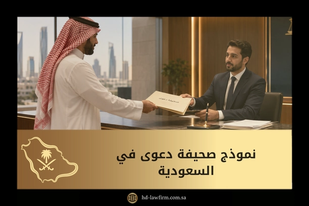 نموذج صحيفة دعوى في السعودية