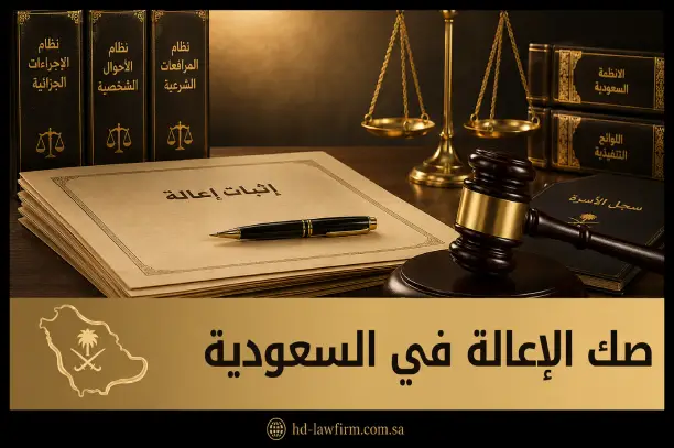 صك الإعالة في السعودية