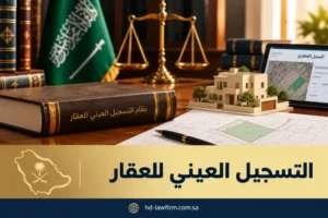 التسجيل العيني للعقار