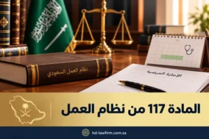 المادة 117 من نظام العمل